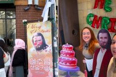 Cafeteria temática de Jesus evangeliza jovens no Natal na Coreia do Sul