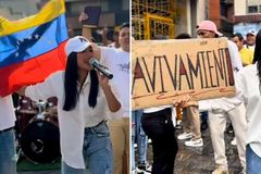 Jovens saem às ruas da Venezuela e oram por avivamento: ‘Deus pode nos livrar’