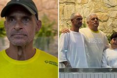 Ex-viciado aceita Jesus e é batizado ao lado da mãe: ‘Cristo nos transformou’