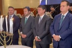 Não vamos permitir o antissemitismo\", diz Tarcísio em memória ao Holocausto