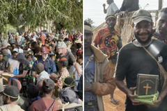 Vila remota na Papua-Nova Guiné faz festa ao receber Bíblia em sua língua