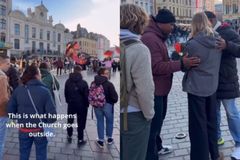 Evangelismo leva 50 pessoas a Jesus nas ruas da França: \"Corações foram tocados\"