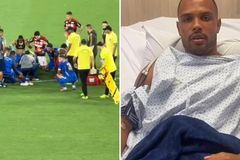 Atletas de times opostos oram por jogador convulsionado no Maracanã: “Não há rivalidade”