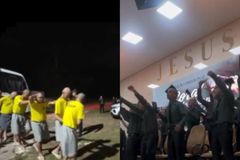 Presos convertidos participam de culto e formam coral em igreja no Pará