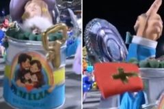 Bíblia e evangélicos são alvos de deboche em desfile de Carnaval no Rio