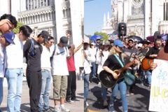 Jovens vão às ruas orar por paz em meio a violência no México: “Levantamos um clamor”