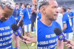 Após título do Cruzeiro, jogador testemunha cura de depressão: “Deus me deu alegria”