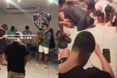 Jogadores da base do Fluminense fazem célula no clube: “Mover de Deus”
