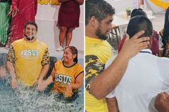 Mãe e filha são batizadas e pai se rende a Jesus durante culto na Amazônia: “Novos começos”