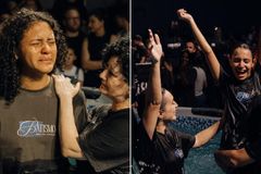 Igreja batiza mais de 400 pessoas em SC: ‘Famílias inteiras tomaram a decisão’