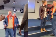 Paralítico levanta da cadeira de rodas e corre em culto: “Jesus ainda cura”