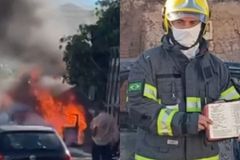 Bíblia fica intacta após incêndio destruir carro em Goiás