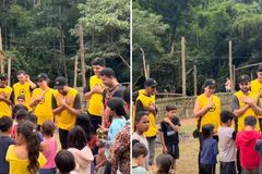 Evangelismo em escola indígena leva crianças a Jesus no interior de MG: “Há esperança”