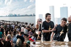 Mil pessoas são batizadas em rio da Austrália na Sexta-feira Santa: “Nova vida”