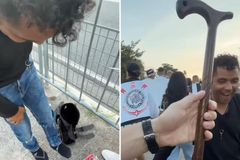 Homem com lesão no pé é curado após oração de evangelistas em jogo do Corinthians