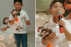 Menino pede aniversário com tema de ‘Jesus’ e faz apelo para convidados se converterem