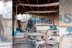 Ataque a igreja evangélica: Templo é furtado e incendiado no interior de SP