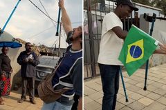 Homem abandona muletas após oração nas ruas da África do Sul: ‘Jesus o curou’