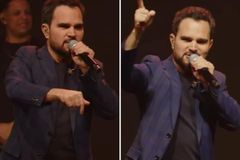 Em culto, Luciano Camargo exalta Jesus como “único astro” digno de adoração