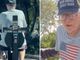 Idoso evangeliza com cruz em scooter e alerta jovens: ‘Se arrependam e voltem para Jesus’