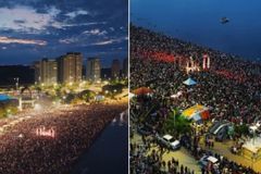 Culto ao amanhecer atrai mais de 70 mil pessoas em praia no Amazonas: “Encontro com Deus”