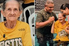 Fruto do trabalho missionário no Pará, idosa decide se batizar: "Creio muito em Jesus"