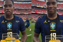 Endrick louva a Deus após prêmio em amistoso da Seleção: "Ele faz coisas extraordinárias"