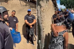 Missionário batiza casal com pote de água no Sertão Nordestino: “Jesus estava lá”