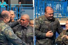 Recrutas da FAB são batizados em Brasília: “Nova vida guiada por Deus”