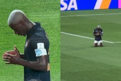 Jogador do Equador dá exemplo cristão na Copa ao orar de joelhos mesmo após derrota