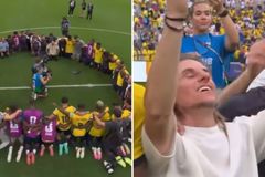 De joelhos, seleção do Equador glorifica a Deus após vitória histórica sobre a Alemanha