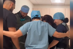 Equipe médica ora por pacientes antes das cirurgias: “Que sejamos instrumentos de cura”