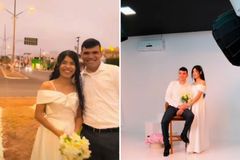 Após orar, fotógrafo presenteia casal com ensaio de casamento gratuito: “Deus mandou”