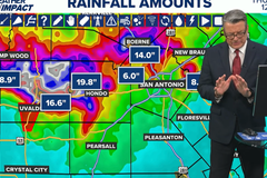 Meteorologista interrompe previsão do tempo ao vivo e ora por vítimas de enchentes no Texas