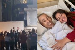 Cristãos oram em frente a hospital por pastor com câncer: “A última palavra é do Senhor”