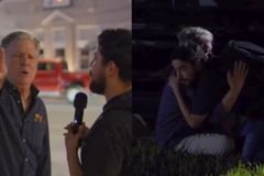 Homem agride pregadores de rua mas se emociona ao ser perdoado: “Isso é o Evangelho”