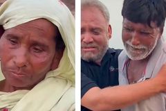 Casal chora ao ser liberto da escravidão no Paquistão: “Obra completa”