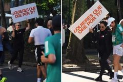 Cristãos evangelizam mais de mil corredores durante maratona no México
