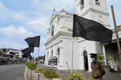 Catholics in Sri Lanka fly black flags to protest perceived government failure to prosecute over Easter attack
