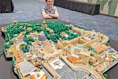 Architect turns 67,000 tiny LEGO pieces into Vatican City State replica | Crux Now