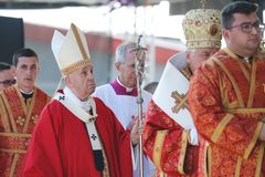 Francis condemns political use of religious symbols during Slovakia liturgy | Crux Now