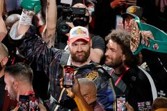 Tyson Fury praises Jesus after beating Deontay Wilder, says God 'raised me to my feet'