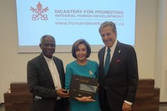 Nancy Pelosi discusses environment, migration, and human rights at Vatican