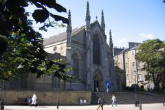 Catholic priest attacked with glass bottle while praying at cathedral in Scotland