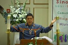 Indigenous prayers, dancing in San Bernardino Synod Mass spark backlash