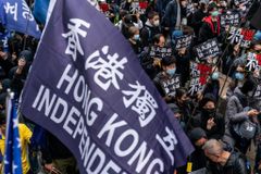 Hong Kong has gone dark