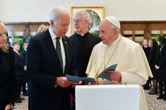 Joe Biden says Pope Francis told him to ‘keep receiving Communion’