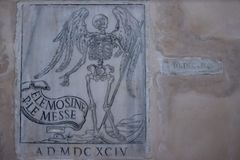 This Rome church is devoted to burying and praying for the dead