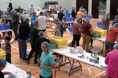 ‘God can accomplish great things’: North Carolina church packs 50,000 meals to send to Zambia