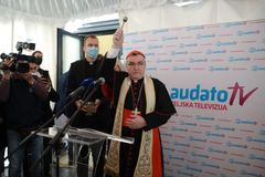 Cardinal blesses new studio of EWTN affiliate in Croatia
